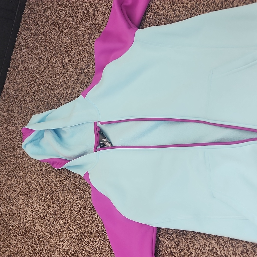 girls Adidas zip up hoodie